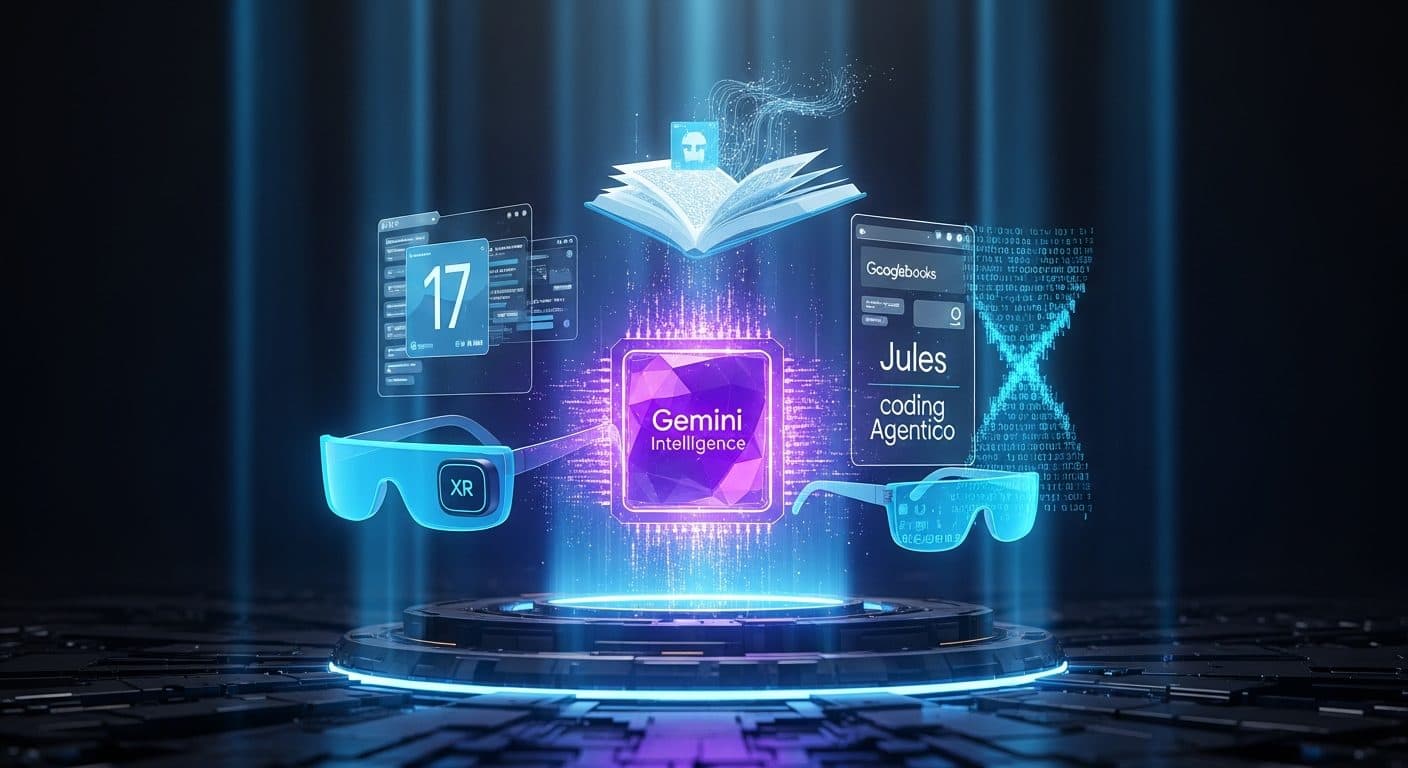 Google IO 2026 annunci Gemini Intelligence e Googlebooks