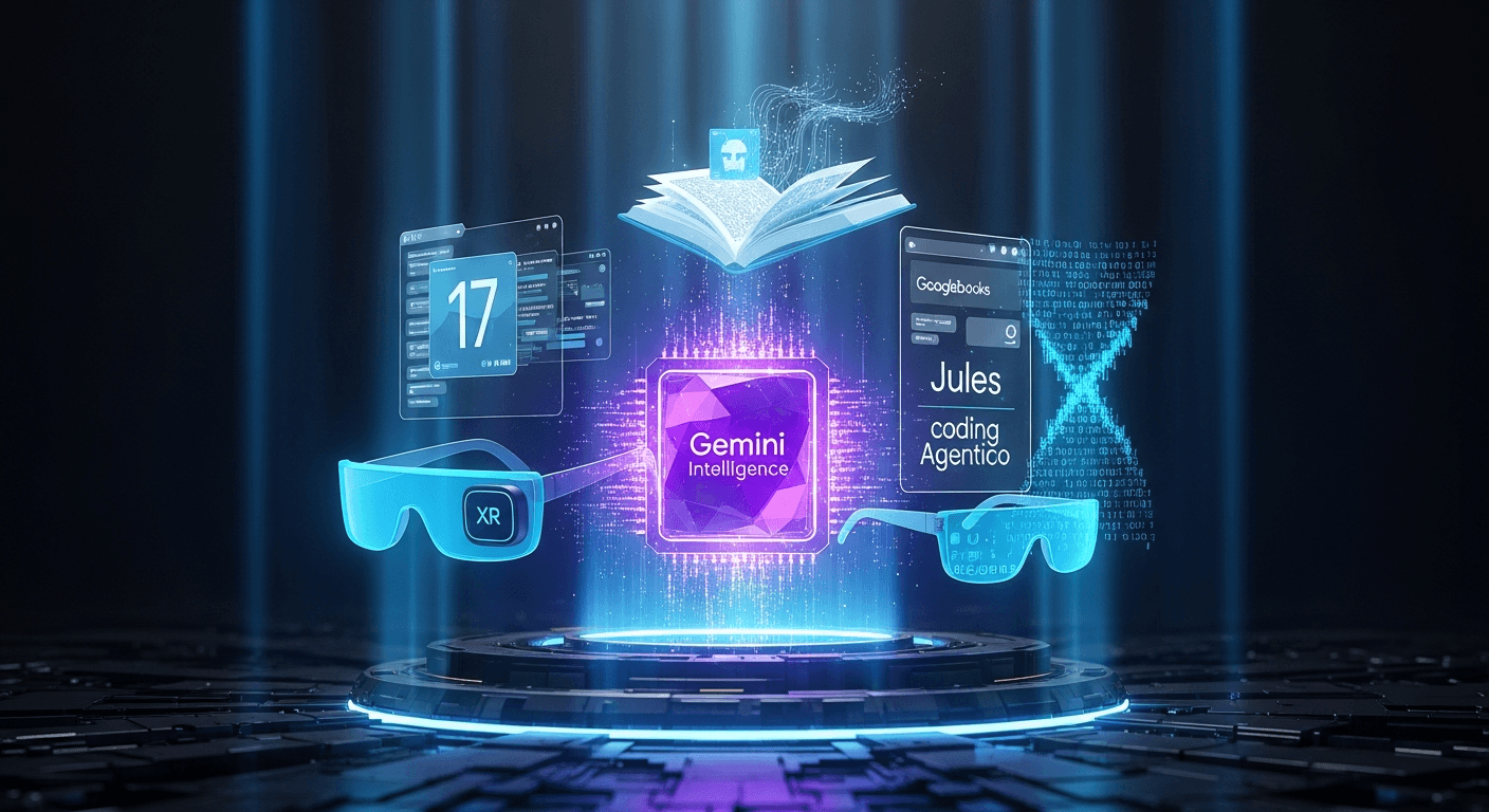 Google IO 2026 annunci Gemini Intelligence e Googlebooks